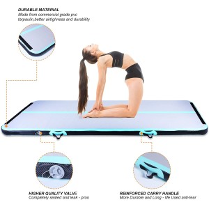 Uten colchoneta de Gimnasia 300x100x10 cm, Colchoneta Hinchable para Gimnasio | Gimnasia / Yoga / Taekwondoe / Tumbling flotante / Colchoneta de entrenamiento para porristas