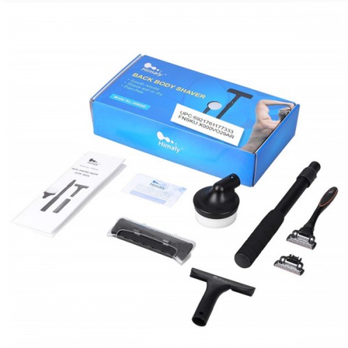 body hair trimmer with back extension