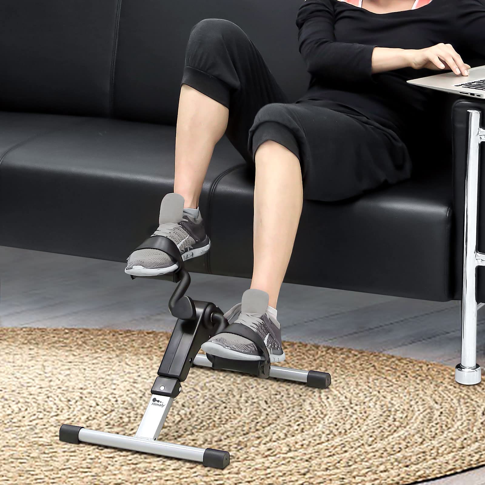 Himaly Folding Pedal Exerciser with LCD Display for Arms and Legs Workout thumbnail 4