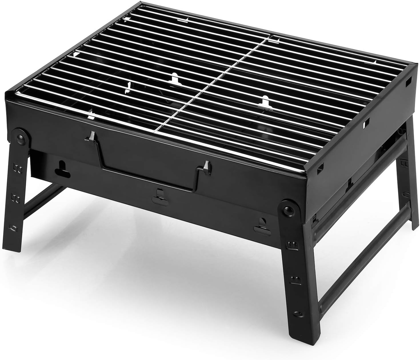 Himaly Portable BBQ Charcoal Grill Smoker for Outdoor Camping Picnics Medium thumbnail 7