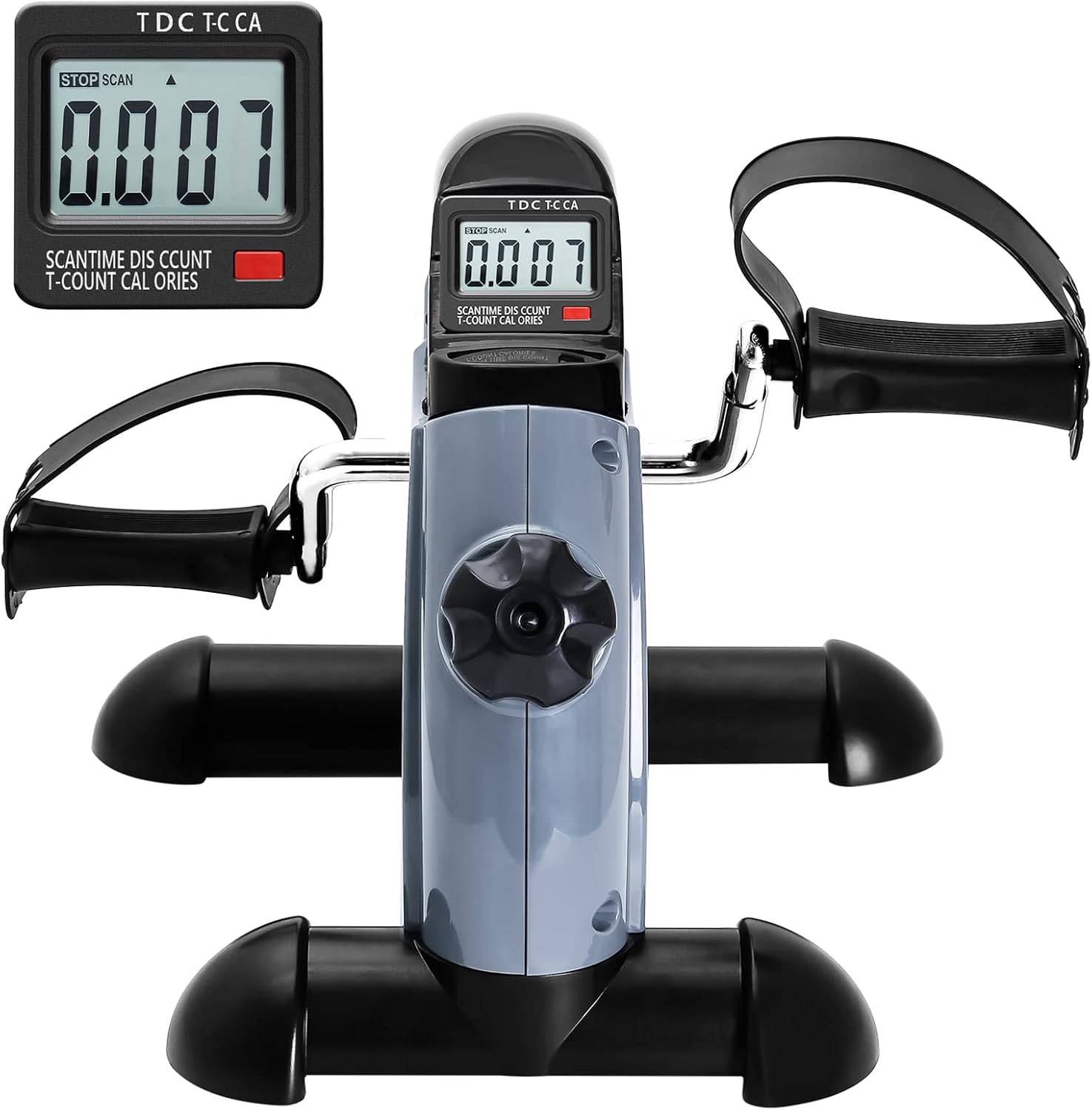 Himaly Mini Exercise Bike, Under Desk Bike Pedal Exerciser for Arm & Leg